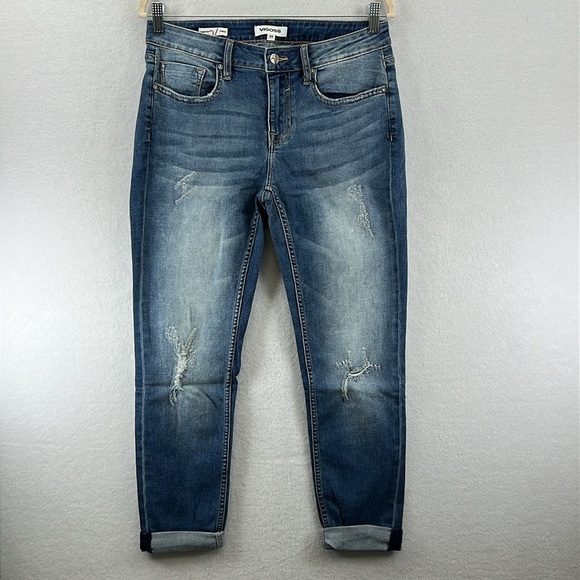 Vigoss /Stitch Fix Thompson Tomboy Jeans Sz 30 Blue Denim Mid Rise NWT - Picture 1 of 15